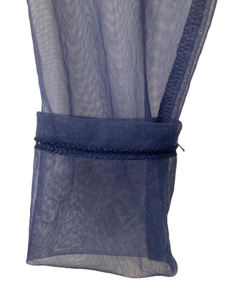 AMAIL（アマイル）AMAIL (アマイル) Mood flower dress ドレスワンピース ブルー×ネイビー サイズ:Freeの古着・服飾アイテム