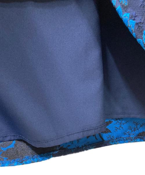 AMAIL（アマイル）AMAIL (アマイル) Mood flower dress ドレスワンピース ブルー×ネイビー サイズ:Freeの古着・服飾アイテム