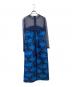 AMAIL (アマイル) Mood flower dress ドレスワンピース ブルー×ネイビー サイズ:Free：6000円