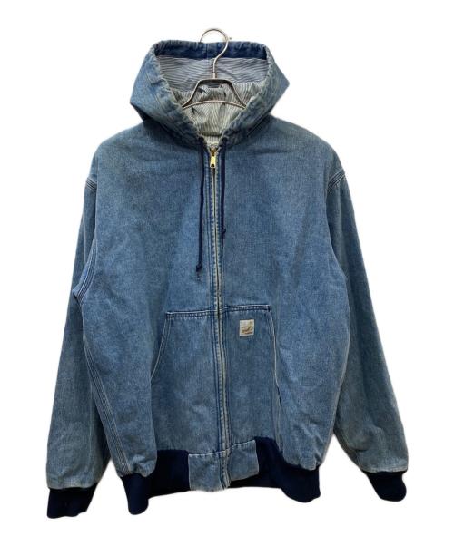 orSlow（オアスロウ）orSlow (オアスロウ) BEAMS (ビームス) デニムアクティブパーカージャケット ブルー サイズ:Freeの古着・服飾アイテム