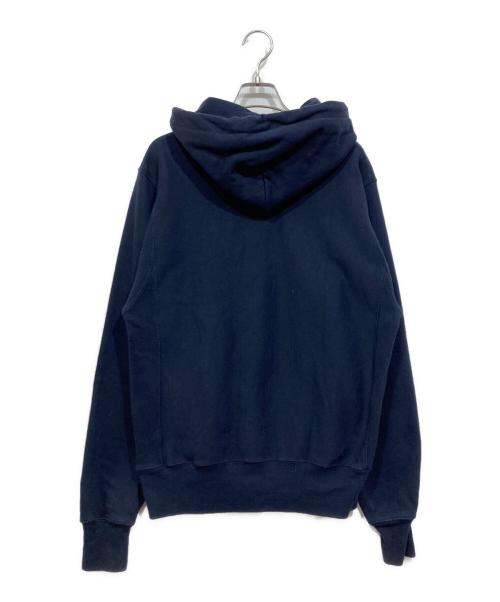 Champion（チャンピオン）Champion (チャンピオン) ロゴ刺繍パーカー/MOMA ネイビー サイズ:Sの古着・服飾アイテム