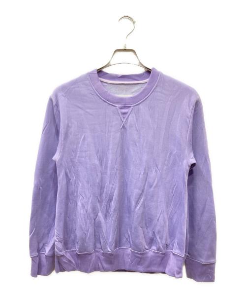 MM6 Maison Margiela（エムエムシックスメゾンマルジェラ）MM6 Maison Margiela (エムエムシックス メゾンマルジェラ) スウェット パープル サイズ:XSの古着・服飾アイテム