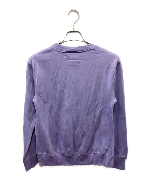 MM6 Maison Margiela（エムエムシックスメゾンマルジェラ）MM6 Maison Margiela (エムエムシックス メゾンマルジェラ) スウェット パープル サイズ:XSの古着・服飾アイテム