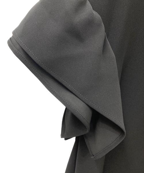 YOKO CHAN（ヨーコチャン）YOKO CHAN (ヨーコチャン) ギャザースリーブ マキシドレス ブラック サイズ:Freeの古着・服飾アイテム