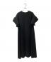 YOKO CHAN (ヨーコチャン) ギャザースリーブ マキシドレス ブラック サイズ:Free：23000円
