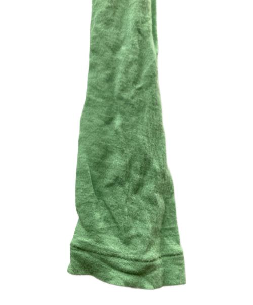 AURALEE（オーラリー）AURALEE (オーラリー) 23AW HIGH GAUGE SHEER RIB TURTLE グリーンの古着・服飾アイテム