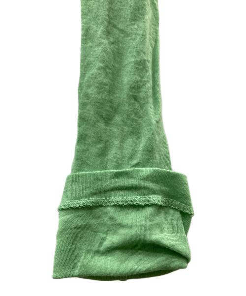 AURALEE（オーラリー）AURALEE (オーラリー) 23AW HIGH GAUGE SHEER RIB TURTLE グリーンの古着・服飾アイテム