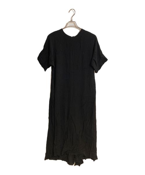 COS（コス）COS (コス) ブラウスワンピース ブラック サイズ:42の古着・服飾アイテム