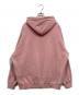 WIND AND SEA (ウィンダンシー) ロゴ刺繍パーカー ピンク サイズ:M：4000円