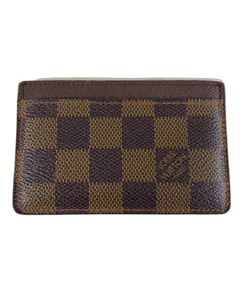 LOUIS VUITTON（ルイ ヴィトン）LOUIS VUITTON (ルイ ヴィトン) ポルト カルト・サンプール カードケース ブラウン サイズ:OneSizeの古着・服飾アイテム