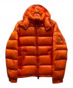 MONCLERモンクレール）の古着「MAYA ダウンジャケット」｜オレンジ