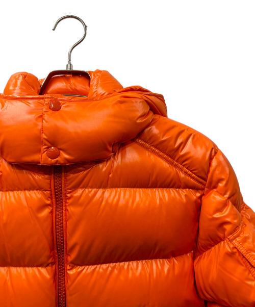MONCLER（モンクレール）MONCLER (モンクレール) MAYA ダウンジャケット オレンジ サイズ:SIZE 3の古着・服飾アイテム