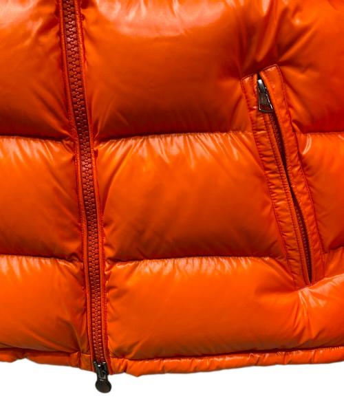 MONCLER（モンクレール）MONCLER (モンクレール) MAYA ダウンジャケット オレンジ サイズ:SIZE 3の古着・服飾アイテム