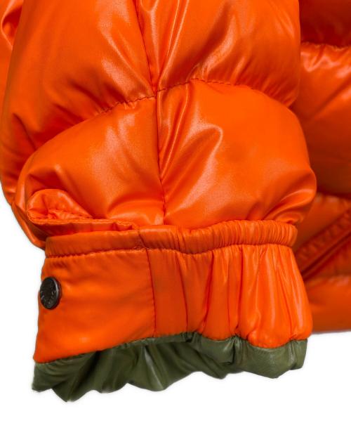 MONCLER（モンクレール）MONCLER (モンクレール) MAYA ダウンジャケット オレンジ サイズ:SIZE 3の古着・服飾アイテム