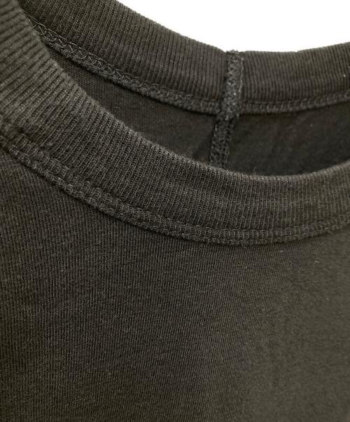 RICK OWENS（リックオウエンス）RICK OWENS (リックオウエンス) ロングカットソー ブラック サイズ:Lの古着・服飾アイテム