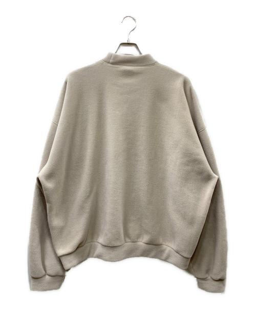 BALENCIAGA（バレンシアガ）BALENCIAGA (バレンシアガ) 23AW unity sports icon ユニティ ロゴ モックネック フリーススウェットトレーナー アイボリー サイズ:XXSの古着・服飾アイテム
