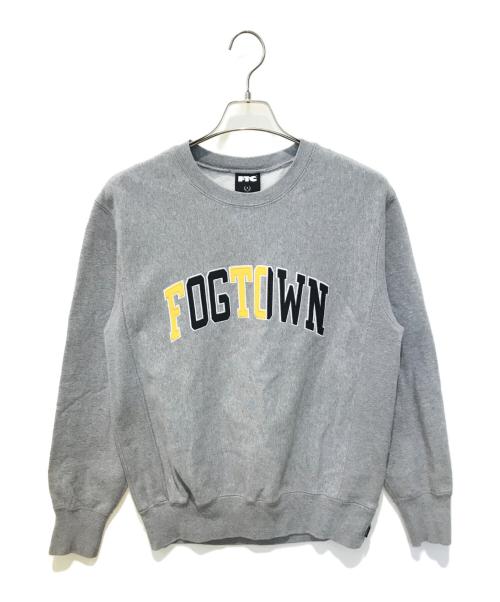 FTC（エフティーシー）FTC (エフティーシー) FOG TOWN CREW NECK グレー サイズ:Sの古着・服飾アイテム