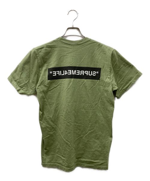 SUPREME（シュプリーム）SUPREME (シュプリーム) 24FW 4 Life Tee グリーン サイズ:Sの古着・服飾アイテム