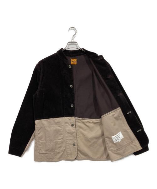 MOUNTAIN RESEARCH（マウンテンリサーチ）MOUNTAIN RESEARCH (マウンテンリサーチ) Pharmer Jacket コーデュロイジャケット ブラウン サイズ:Mの古着・服飾アイテム