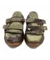 YELLO (イエロー) カモフラ 厚底サンダル オリーブ サイズ:L：7000円