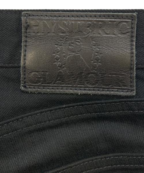 Hysteric Glamour（ヒステリックグラマー）Hysteric Glamour (ヒステリックグラマー) スタッズデニムパンツ ブラック サイズ:30の古着・服飾アイテム