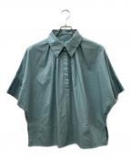 ADOREアドーア）の古着「シャツブラウス」｜ブルー