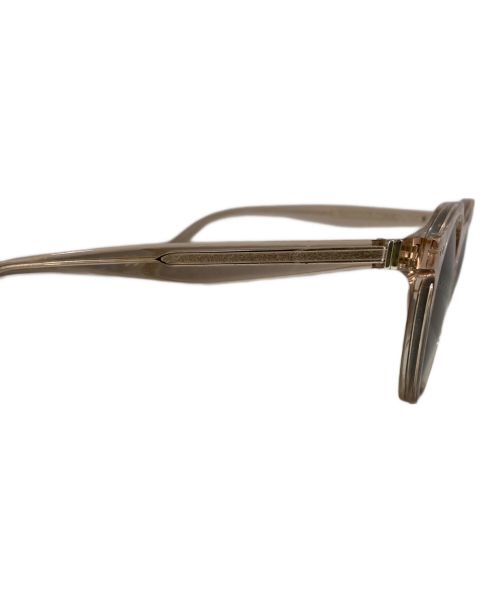 CELINE（セリーヌ）CELINE (セリーヌ) ウェリントン クリアフレームサングラス ブラウン サイズ:49□20の古着・服飾アイテム