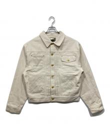B BALSSY（ボールジィ）の古着「2ndタイプデニムジャケット」｜アイボリー