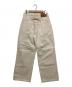 B.BALLSY (ボールジーブラザーズ) シンチバックワイドペンタ―パンツ アイボリー サイズ:M：5000円