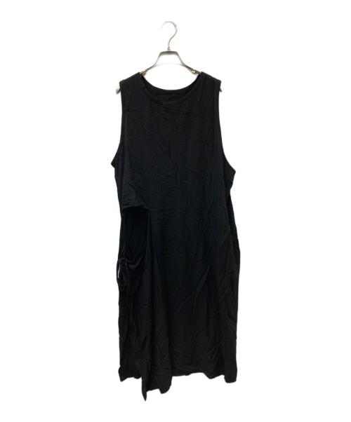 Y's（ワイズ）Y's (ワイズ) レーヨンキャミソールワンピース ブラック サイズ:2の古着・服飾アイテム