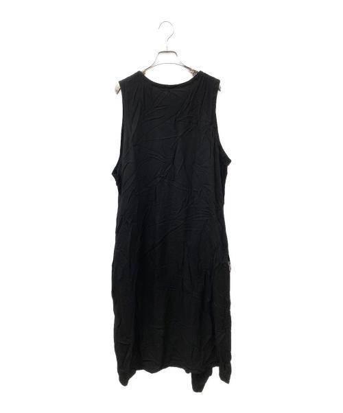 Y's（ワイズ）Y's (ワイズ) レーヨンキャミソールワンピース ブラック サイズ:2の古着・服飾アイテム