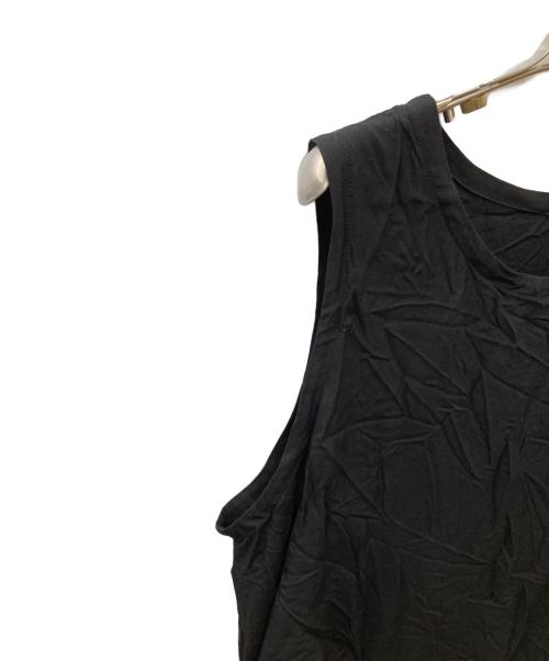 Y's（ワイズ）Y's (ワイズ) レーヨンキャミソールワンピース ブラック サイズ:2の古着・服飾アイテム