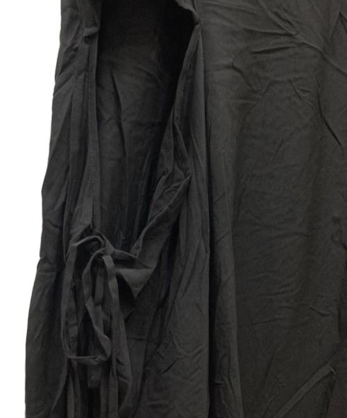 Y's（ワイズ）Y's (ワイズ) レーヨンキャミソールワンピース ブラック サイズ:2の古着・服飾アイテム