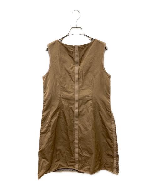 LOUIS VUITTON（ルイ ヴィトン）LOUIS VUITTON (ルイ ヴィトン) 11SS モノグラムレースドレスワンピース ベージュ サイズ:40の古着・服飾アイテム