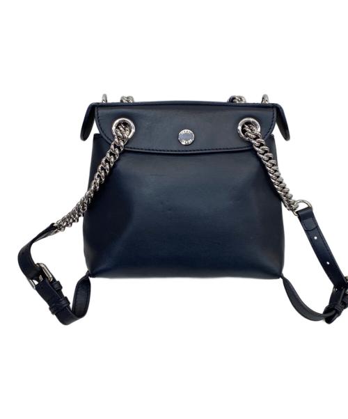 FENDI（フェンディ）FENDI (フェンディ) バックトゥスクール レザーバックパック ブラック サイズ:OneSizeの古着・服飾アイテム