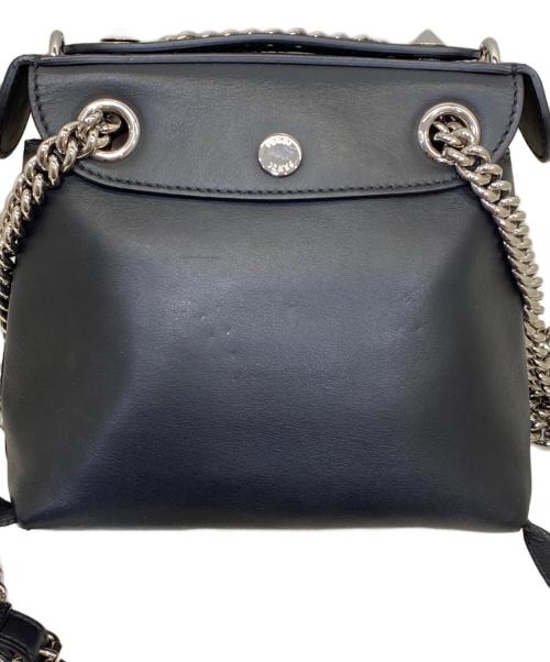 FENDI（フェンディ）FENDI (フェンディ) バックトゥスクール レザーバックパック ブラック サイズ:OneSizeの古着・服飾アイテム