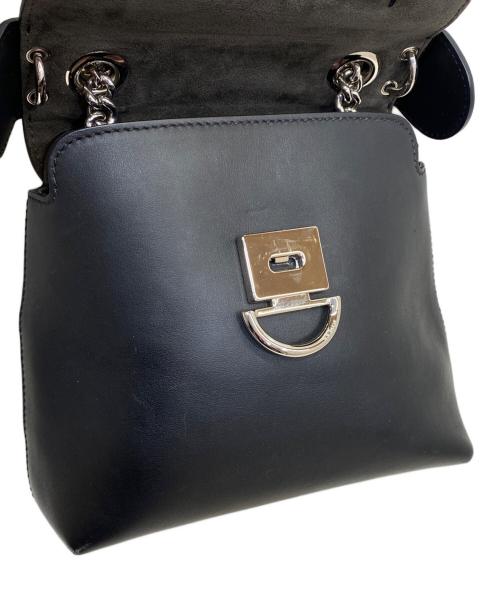 FENDI（フェンディ）FENDI (フェンディ) バックトゥスクール レザーバックパック ブラック サイズ:OneSizeの古着・服飾アイテム