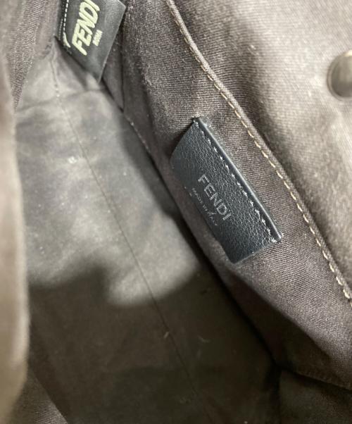 FENDI（フェンディ）FENDI (フェンディ) バックトゥスクール レザーバックパック ブラック サイズ:OneSizeの古着・服飾アイテム