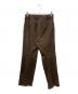MARITHE+FRANCOIS GIRBAUD (マリテフランソワジルボー) ダブルニーデニムパンツ ブラウン サイズ:S：7000円
