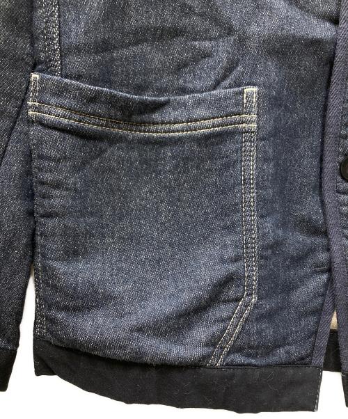 MARITHE+FRANCOIS GIRBAUD（マリテフランソワジルボー）MARITHE+FRANCOIS GIRBAUD (マリテフランソワジルボー) スウェットカバーオール インディゴ サイズ:Mの古着・服飾アイテム