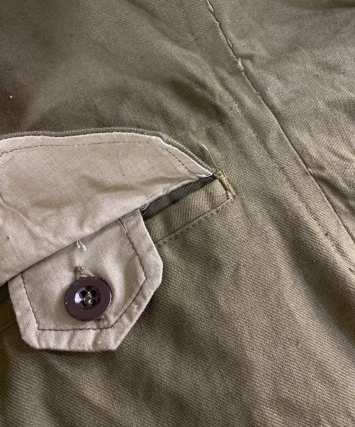 French Army（フランス軍）French Army (フランス軍) 前期型 M-47 フィールドジャケット Field Jacket オリーブ サイズ:SIZE 不明の古着・服飾アイテム