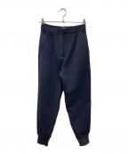 Maison Margielaメゾンマルジェラ）の古着「タックジョガーパンツ」｜ネイビー