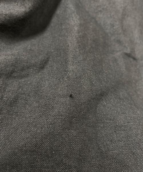 Nomat（ノマット）Nomat (ノマット) PIPING VEST リネンベスト ブラック サイズ:3の古着・服飾アイテム