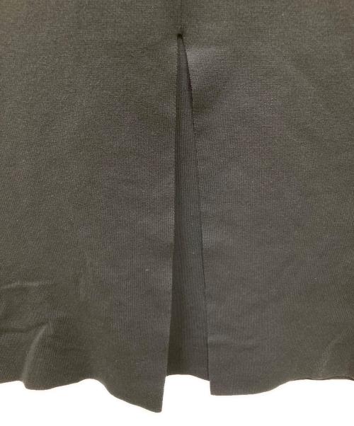 ENFOLD（エンフォルド）ENFOLD (エンフォルド) APRON KNIT DRESS キャミソールワンピース ブラック サイズ:38の古着・服飾アイテム