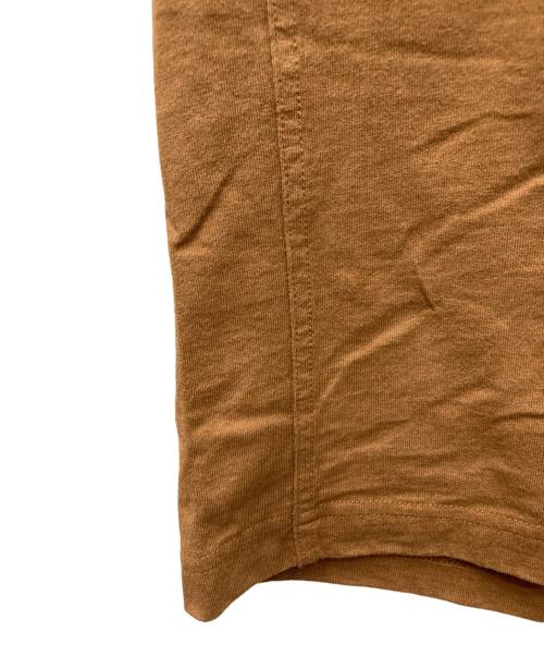 CABAN（キャバン）CABaN (キャバン) ドライスビンコットン ハーフスリーブTシャツ ブラウン サイズ:Mの古着・服飾アイテム