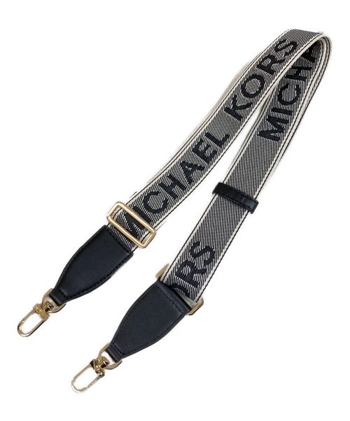 MICHAEL KORS（マイケル・コース）MICHAEL KORS (マイケルコース) LUISA コットンキャンバス サッチェル ミディアム 2WAYバッグ アイボリー サイズ:OneSizeの古着・服飾アイテム