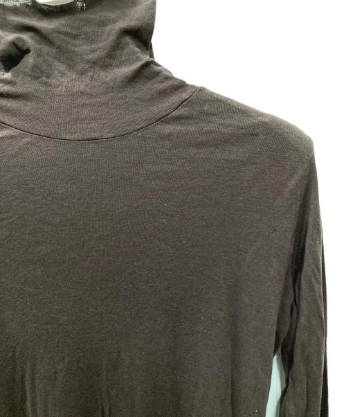 AURALEE（オーラリー）AURALEE (オーラリー) HIGH GAUGE SHEER RIB TURTLE NECK L/S TEE パープル サイズ:1の古着・服飾アイテム