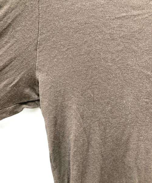 AURALEE（オーラリー）AURALEE (オーラリー) HIGH GAUGE SHEER RIB TURTLE NECK L/S TEE パープル サイズ:1の古着・服飾アイテム