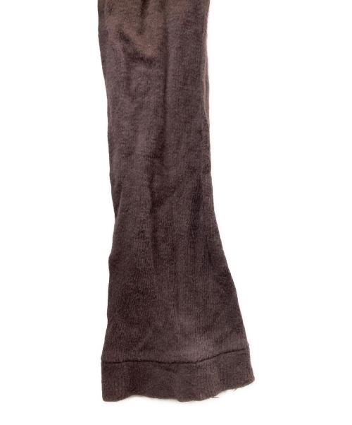 AURALEE（オーラリー）AURALEE (オーラリー) HIGH GAUGE SHEER RIB TURTLE NECK L/S TEE パープル サイズ:1の古着・服飾アイテム