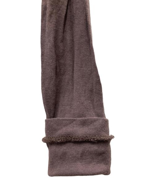 AURALEE（オーラリー）AURALEE (オーラリー) HIGH GAUGE SHEER RIB TURTLE NECK L/S TEE パープル サイズ:1の古着・服飾アイテム